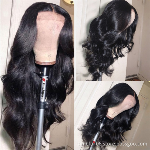 women cuticle aligned unprocessed human hair wigs preplucked bleached knots human hair lace wig transparent lace frontal wigs